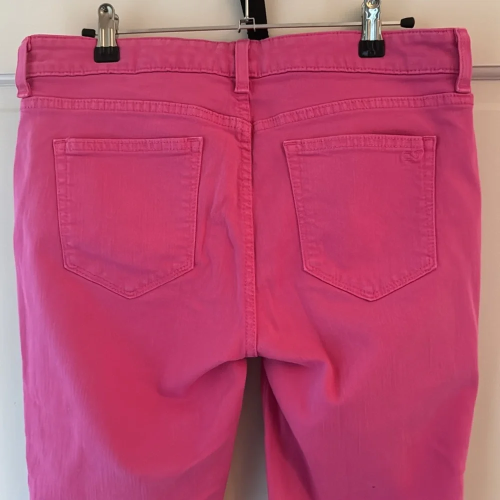 Vineyard Vines Nantucket MidRise Ankle Jeans Size 10 - Picture 4 of 5